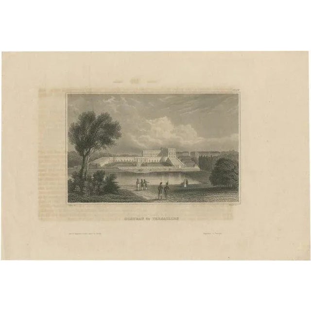 Mid 19th Century Meyer, Palace of Versailles, 1848, Paper For Sale - Image 5 of 5