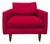 Room & Board Jasper Modern Red Lounge Chair With For Sale