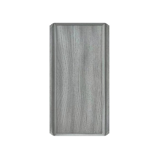 Wood Darrow Drop-Leaf Side Table, Gray For Sale - Image 7 of 8