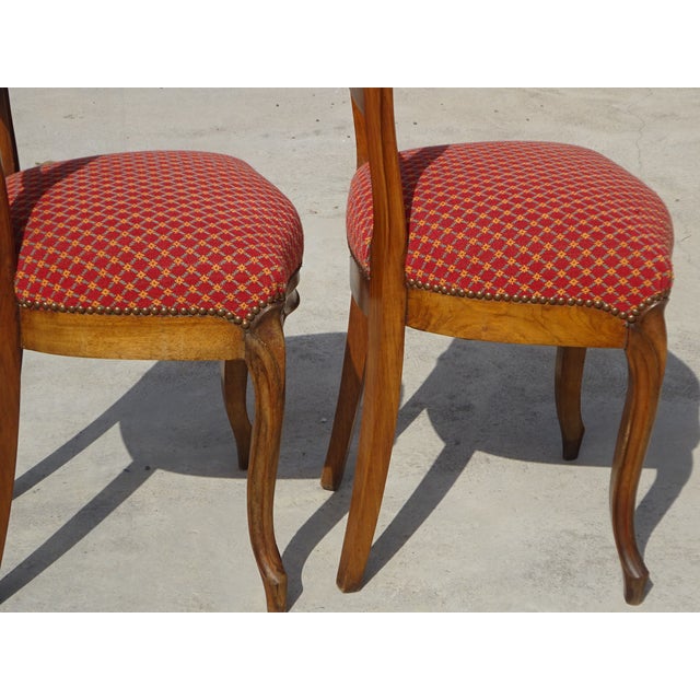 Antique Louis Philippe Chairs, 1800s, Set of 2 For Sale - Image 15 of 18
