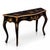 1960s 1960s Italian Black & Gilt Chinoiserie French Louis XV Style Console Table For Sale - Image 5 of 5