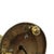 Art Nouveau Style Floral Table Lamp in Brass, 1950s For Sale - Image 6 of 16