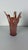 Brick Red Murano Glass Vase, 1960s For Sale - Image 11 of 12