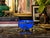 A striking antique Chinese Peking glass decorative bowl featuring an intensely vivid cobalt blue body housed within an...