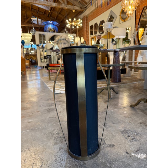 Italian Solid Bronze and Metal Umbrella Stand, 1970s For Sale In Los Angeles - Image 6 of 7