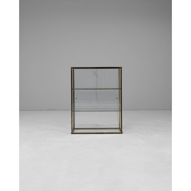 20th Century French Industrial Metal Display Case For Sale - Image 14 of 18