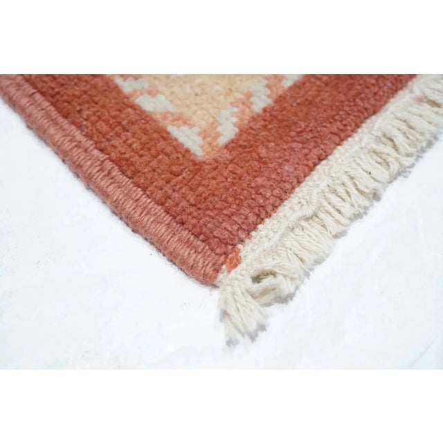 Traditional Vintage Oushak Rug 12'1'' x 15' For Sale - Image 3 of 9