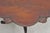 Vintage Crotch Mahogany Chippendale Style Pie Crust Pedestal Side Tea Table For Sale - Image 11 of 12