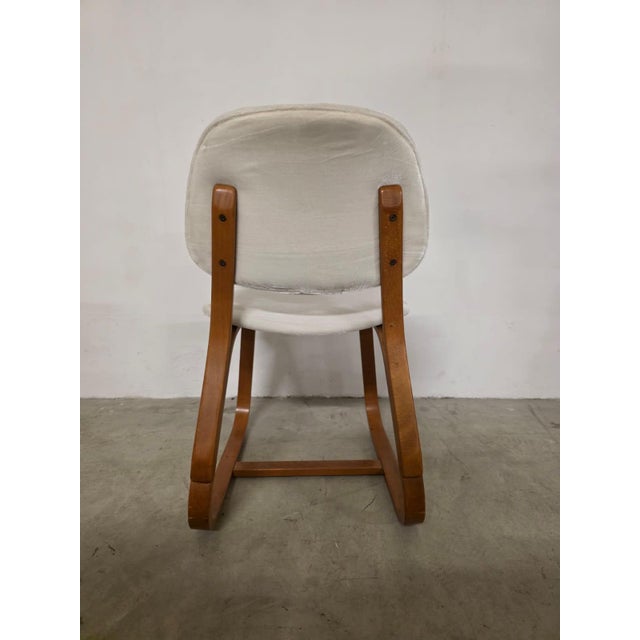 Italian Curved Wooden Chairs, 1960s, Set of 6 For Sale - Image 12 of 18
