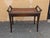 Brown Vintage Wood and Cane Seat Piano or Vanity Bench For Sale - Image 8 of 9