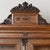 Pair, Late 19th Century Walnut Display Cabinet Bookcases With Glass Panels For Sale - Image 6 of 18