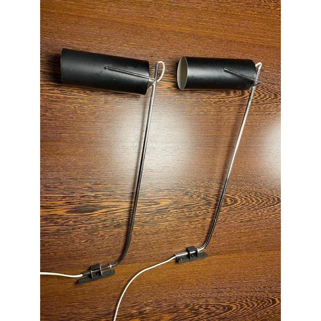 Wall Lamps from Raak, 1960s, Set of 2 For Sale - Image 6 of 13