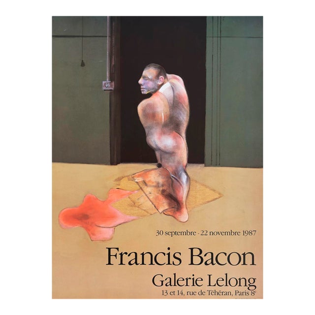 1987 Francis Bacon Lelong Gallery Exhibition Poster For Sale