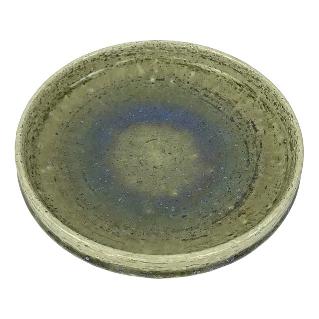 Scandinavian Ceramic Dish Bowl by Per Linnemann-Schmidt for Palshus, Denmark, 1960s For Sale