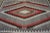 1930s Gray Tribal Geometric Diamond American Navajo Rug 4'6'' X 6'8'' Flatweave Wool Carpet For Sale - Image 4 of 11