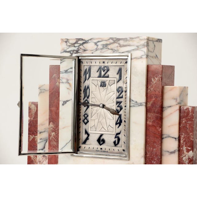 Table Clock by Leon Hatot for Ato, France, 1925 For Sale - Image 12 of 17