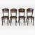 Vintage Ton Wooden Dining Chairs, 1940s, Set of 4 For Sale - Image 15 of 16