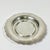 This Silver-plated wine coaster is from Oneida Silversmith out of the Mid-Century. It features two ridges of circles on...
