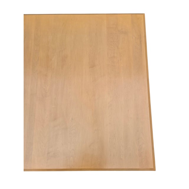 1990s Ethan Allen American Dimensions Map Case Coffee Table Storage Trunk Mission 255 For Sale - Image 16 of 18