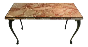 Italian Marble Top Coffee Table