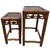 Early 20th Century Antique Chinese Nest of Four Nesting Tables, Hand-Crafted For Sale - Image 11 of 16