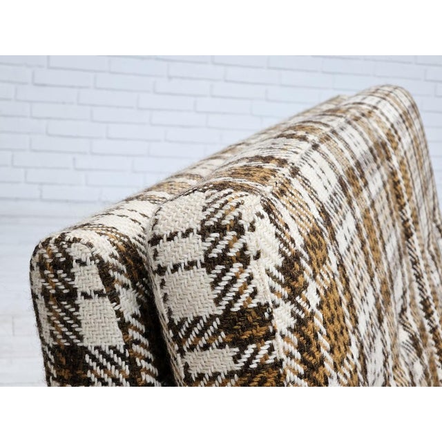 Vintage Danish Two-Seater Sofa in Wool, 1970s For Sale - Image 14 of 16