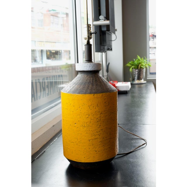Bitossi 1960' Bitossi Ceramic Table Lamp For Sale - Image 4 of 5