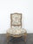 Louis XV Style Longue Chair in Wood with Floral Fabric, in Very Good conditions.
