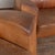 Mid Century Modern Pair of Large Cognac Leather Club Chairs For Sale - Image 12 of 17