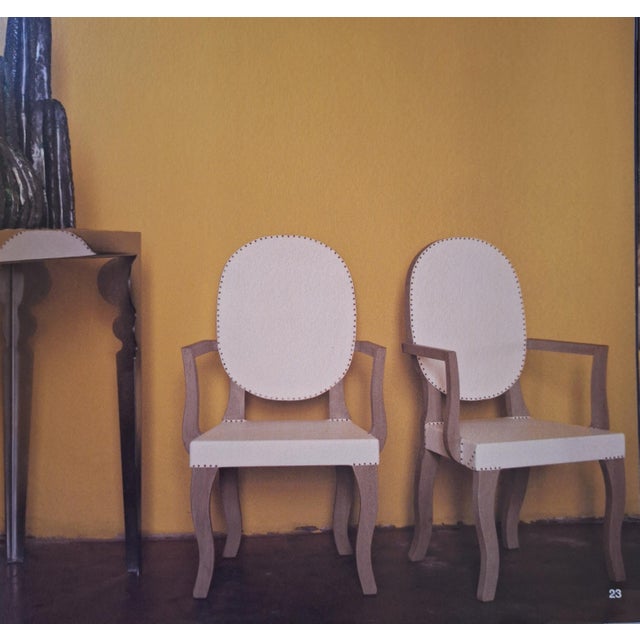 2010s Pair of Gaucha Arm Chairs in the Style of Paola Navone For Sale - Image 5 of 10
