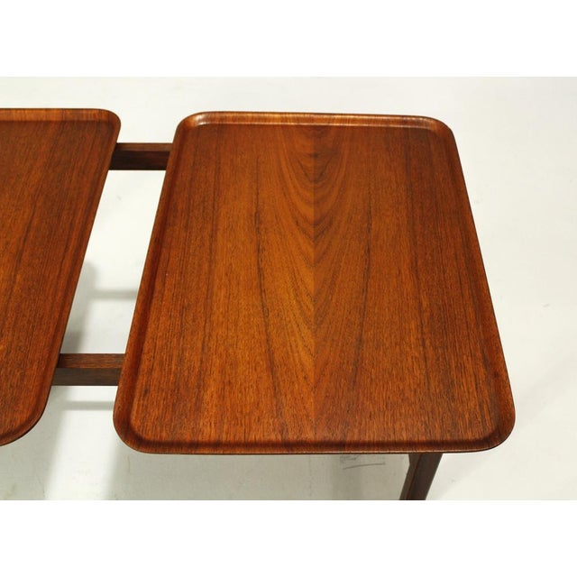 Black Serving Trolley from Åry Vanérprodukter Nybro, Sweden, 1960s For Sale - Image 8 of 12