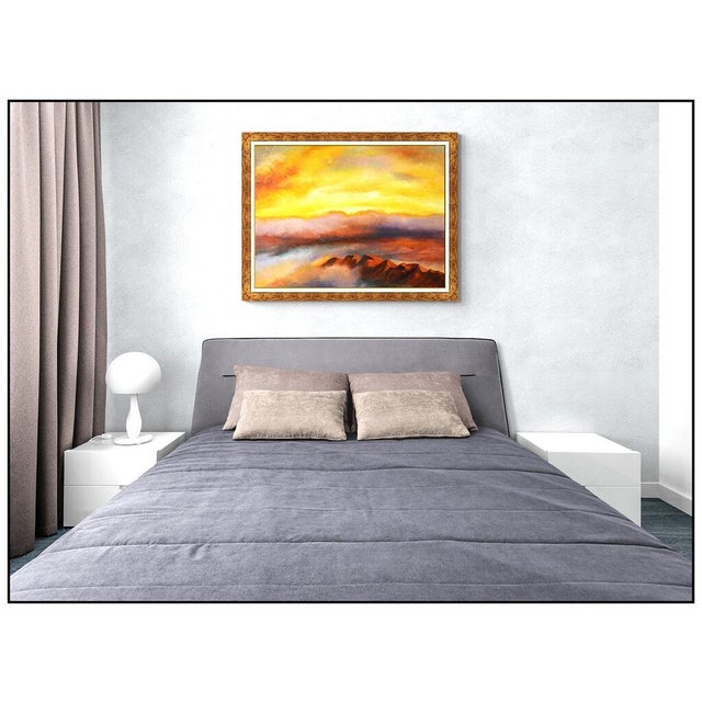Message us to inquire about custom framing options! (Included for free with every purchase) The artwork here, "Morning on...