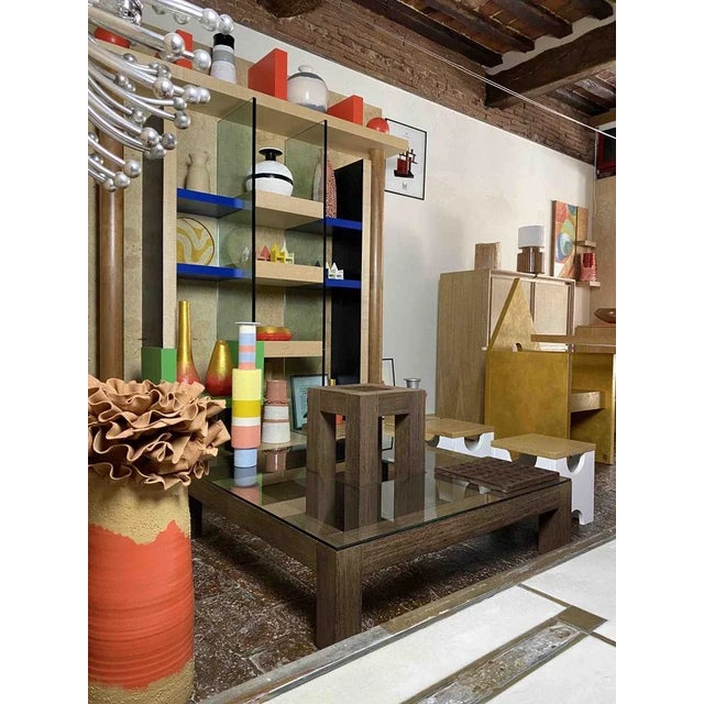 Brown Brunelleschi Table by Ferdinando Meccani for Meccani Arredamenti, 1992 For Sale - Image 8 of 9