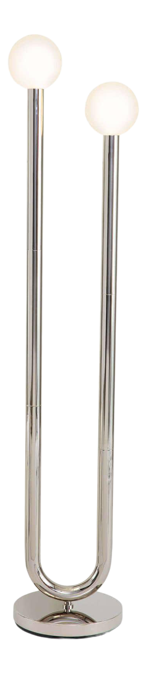Regina Andrew Happy Steel Floor Lamp, Polished Nickel