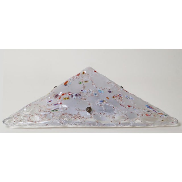 Modern Murano Glass Pyramid Lamp from La Murrina, Italy, 1980s For Sale - Image 3 of 16