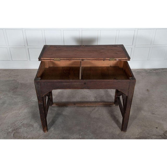 19th Century English Pine Clerks Desk, 1870s For Sale - Image 13 of 16