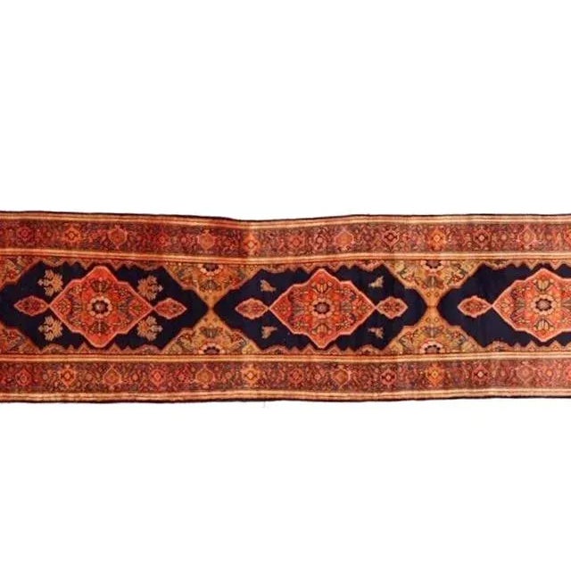 1910s 1910s Persian Mishan Malayer Palace Runner For Sale - Image 5 of 12