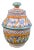 Moroccan Ceramic Lidded Bowl For Sale