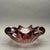 Mid-Century Modern Vintage Barovier & Toso Attributed Mid-Century Amethyst Controlled Bubble Murano Art Glass Trinket Dish Bowl For Sale - Image 3 of 9