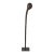 Early 20th Century Zulu Knobkerrie Carved Walking Stick on Custom Base South Africa For Sale