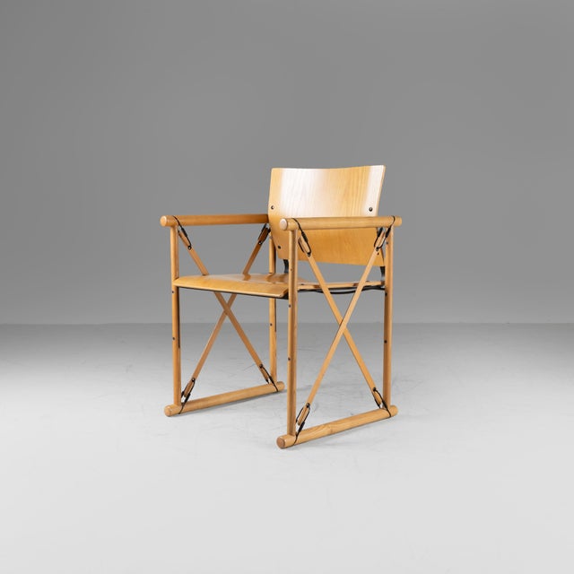 Vintage Light Wood Directors Chairs, 1960, Set of 2, in Good conditions. Designed 1960 to 1969