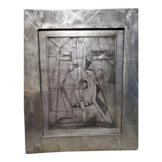 A Study Into The Geometry Of Women Metal Artwork Chairish