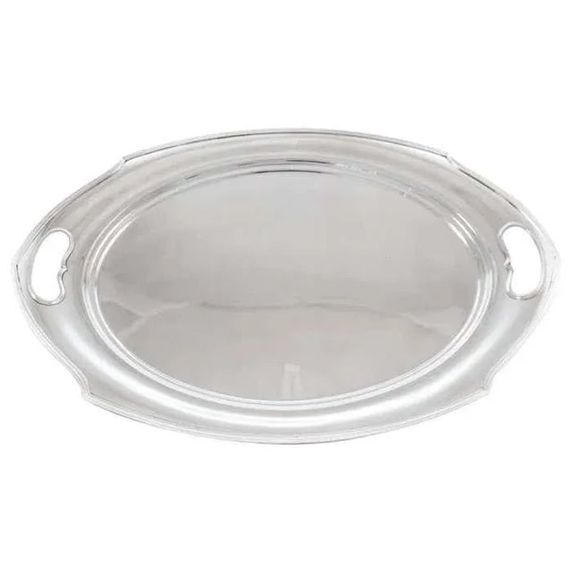 1941 Sterling Tray For Sale - Image 9 of 9