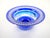 Mid-Century Modern Val Saint Lambert Cobalt Blue Diamond-Cut Crystal Centerpiece For Sale - Image 12 of 12