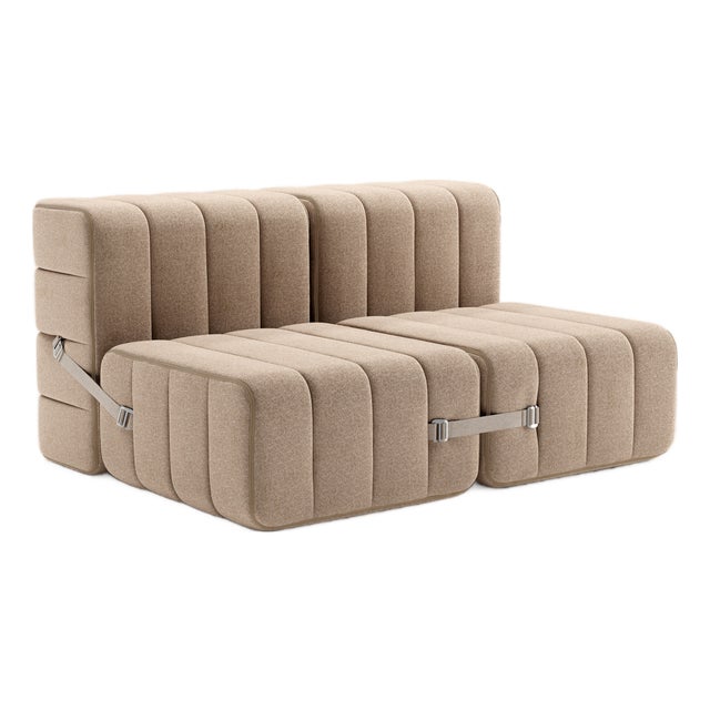 Curt Modular Set Flexible Two-Seater Sofa by Ambivalenz, Set of 4 For Sale