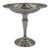 Antique Sterling Silver Pedestal Compote / Tazza With Classical Rim Detail For Sale