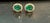 6 Carat Oval Shape Emerald and Diamond Post Back Earrings 14 Karat Yellow Gold For Sale - Image 18 of 18