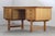 Mid-Century Modern Mid-Century Oak Writing Desk with 6 Drawers and Open Back in the style of Henning Kjærnulf, 1960s For Sale - Image 3 of 18