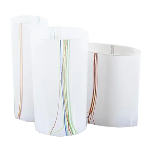 Rainbow Series Vases by Bertil Vallien for Kosta Boda, 1970s, Set of 3
