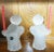 Glass Late 20th Century Frosted Glass Angel Candle Stick Holders Hand Crafted by Smith - a Pair For Sale - Image 7 of 10